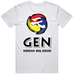 Gen Korean Bbq House Frisco Texas Restaurant T Shirt