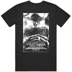 Nightmare On Elm Street Horror Movie  Retro T Shirt