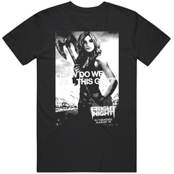 How Do We Kill This Guy Fright Night Horror Movie  Retro T Shirt
