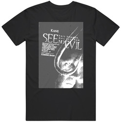 See No Evil Horror Movie  Retro T Shirt