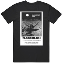 Blood Beach Horror Movie  Retro T Shirt