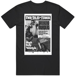 Tarantula And Weekend Murders Horror Movie  Retro T Shirt