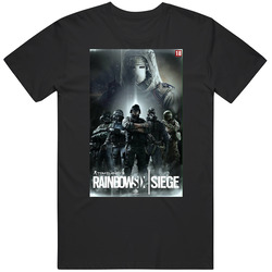 Tom Clancy Rainbow Six Siege Poster Video Game T Shirt Tom Clancy Rainbow Six Siege Poster Video Game T Shirt