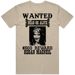 Regan Macneil Wanted Dead Or Alive Worn Look T Shirt