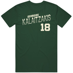 Georgios Kalaitzakis 18 Favorite Player Basketball Fan T Shirt