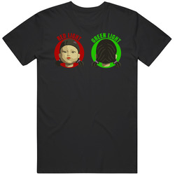 Squid Game Red Light Green Light Badge T Shirt