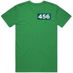 Squid Game Player 456 Badge T Shirt