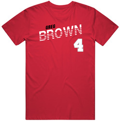 Greg Brown 4 Favorite Player Basketball Fan T Shirt