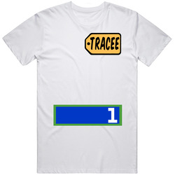 Tracee 1 Dollar Price Is Right Name Tag Contestants Row Blue Bid Game 