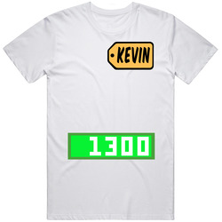 Kevin 1300 Dollars Price Is Right Name Tag Contestants Row Green Bid G