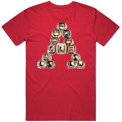 Nick Saban Alabama National Championship Rings T Shirt