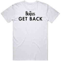 Get Back Beatles Movie Fan T Shirt