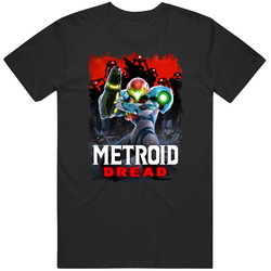 Metroid Dread Video Game T Shirt Metroid Dread Video Game T Shirt