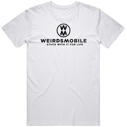 Weirdsmobile Stuck With It For Life White Christmas Movie T Shirt