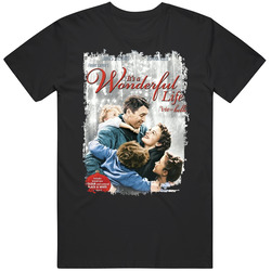 Its A Wonderful Life Christmas Movie T Shirt