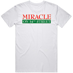 Miracle On 34th Street Christmas Movie Fan T Shirt