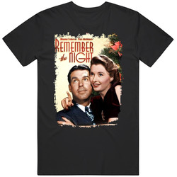 Remember The Night Christmas Movie T Shirt