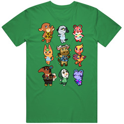 Animal Crossing New Horizons Favorite Villagers T Shirt Animal Crossing New Horizons Favorite Villagers T Shirt