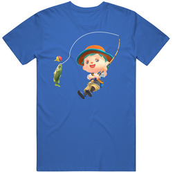 Animal Crossing New Horizons Fishing T Shirt Animal Crossing New Horizons Fishing T Shirt