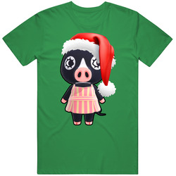 Agnes Animal Crossing New Horizons Santa T Shirt Agnes Animal Crossing New Horizons Santa T Shirt