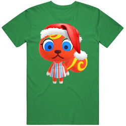Caroline Animal Crossing New Horizons Santa T Shirt Caroline Animal Crossing New Horizons Santa T Shirt