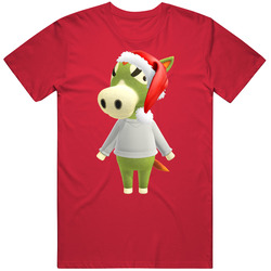 Buck Animal Crossing New Horizons Santa T Shirt Buck Animal Crossing New Horizons Santa T Shirt