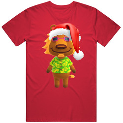 Bud Animal Crossing New Horizons Santa T Shirt Bud Animal Crossing New Horizons Santa T Shirt
