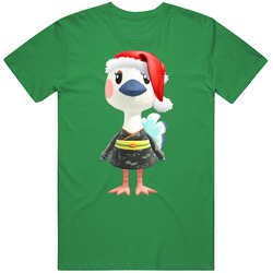 Blanche Animal Crossing New Horizons Santa T Shirt Blanche Animal Crossing New Horizons Santa T Shirt