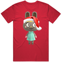 Bonbon Animal Crossing New Horizons Santa T Shirt Bonbon Animal Crossing New Horizons Santa T Shirt