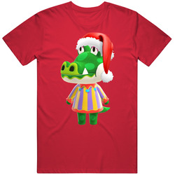 Boots Animal Crossing New Horizons Santa T Shirt Boots Animal Crossing New Horizons Santa T Shirt