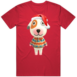 Bones Animal Crossing New Horizons Santa T Shirt Bones Animal Crossing New Horizons Santa T Shirt