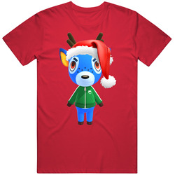 Bam Animal Crossing New Horizons Santa T Shirt Bam Animal Crossing New Horizons Santa T Shirt
