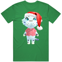 Bianca Animal Crossing New Horizons Santa T Shirt Bianca Animal Crossing New Horizons Santa T Shirt