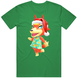 Audie Animal Crossing New Horizons Santa T Shirt Audie Animal Crossing New Horizons Santa T Shirt