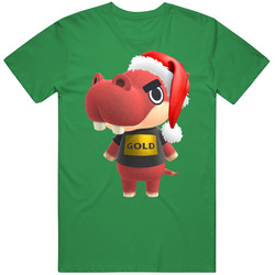 Biff Animal Crossing New Horizons Santa T Shirt Biff Animal Crossing New Horizons Santa T Shirt
