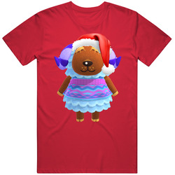 Baabara Animal Crossing New Horizons Santa T Shirt Baabara Animal Crossing New Horizons Santa T Shirt