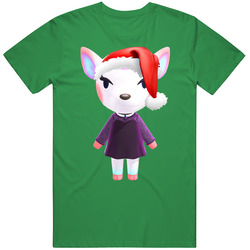 Diana Animal Crossing New Horizons Santa T Shirt Diana Animal Crossing New Horizons Santa T Shirt