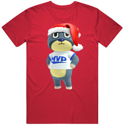 Curt Animal Crossing New Horizons Santa T Shirt Curt Animal Crossing New Horizons Santa T Shirt
