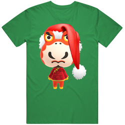 Croque Animal Crossing New Horizons Santa T Shirt Croque Animal Crossing New Horizons Santa T Shirt