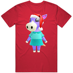 Cleo Animal Crossing New Horizons Santa T Shirt Cleo Animal Crossing New Horizons Santa T Shirt