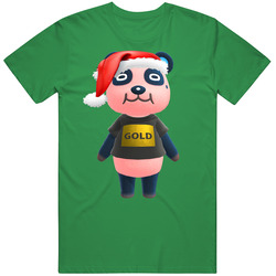 Chow Animal Crossing New Horizons Santa T Shirt Chow Animal Crossing New Horizons Santa T Shirt
