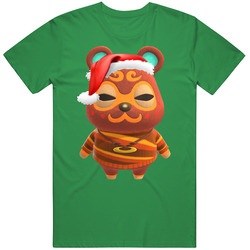 Clay Animal Crossing New Horizons Santa T Shirt Clay Animal Crossing New Horizons Santa T Shirt