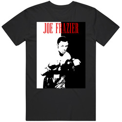 Joe Frazier Scarface Boxing T Shirt Joe Frazier Scarface Boxing T Shirt