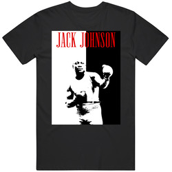 Jack Johnson Scarface Boxing T Shirt Jack Johnson Scarface Boxing T Shirt