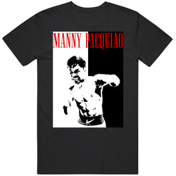 Manny Pacquiao Scarface Boxing T Shirt Manny Pacquiao Scarface Boxing T Shirt