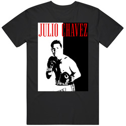 Julio Chavez Scarface Boxing T Shirt Julio Chavez Scarface Boxing T Shirt