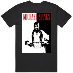 Michael Spinks Scarface Boxing T Shirt Michael Spinks Scarface Boxing T Shirt