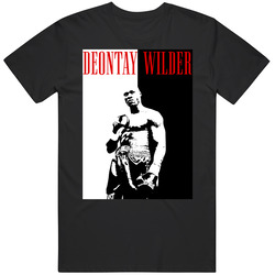 Deontay Wilder Scarface Boxing T Shirt Deontay Wilder Scarface Boxing T Shirt