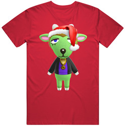 Gruff Animal Crossing New Horizons Santa T Shirt Gruff Animal Crossing New Horizons Santa T Shirt