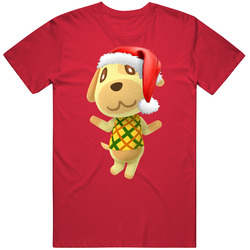 Goldie Animal Crossing New Horizons Santa T Shirt Goldie Animal Crossing New Horizons Santa T Shirt